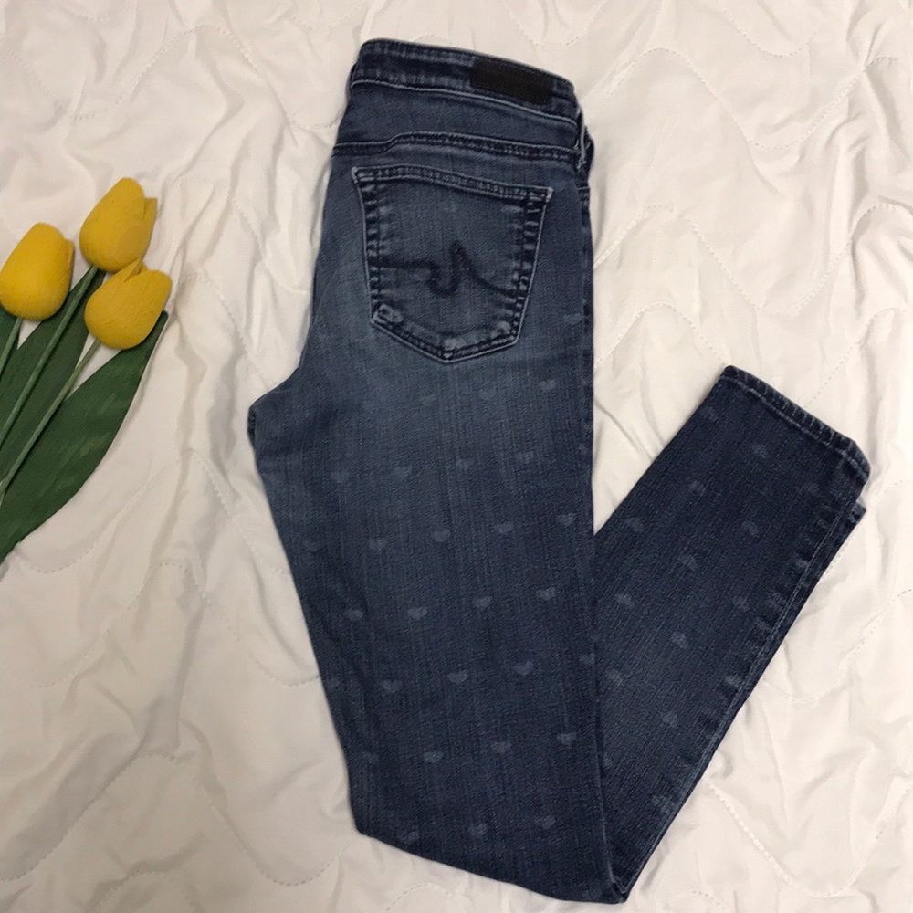 AG Adriano Goldschmied Anthropologie leggingjeans